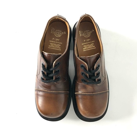 Vintage Dr Martens MIE 8309 Cap Toe Square Toe Oxfords Women’s 6 Shoes - Picture 2 of 8